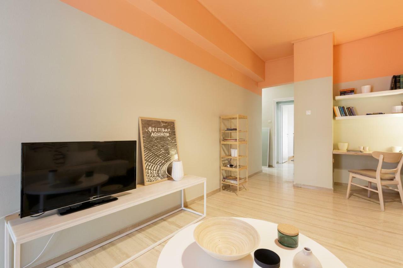 elegant coral apartment Athènes Extérieur photo